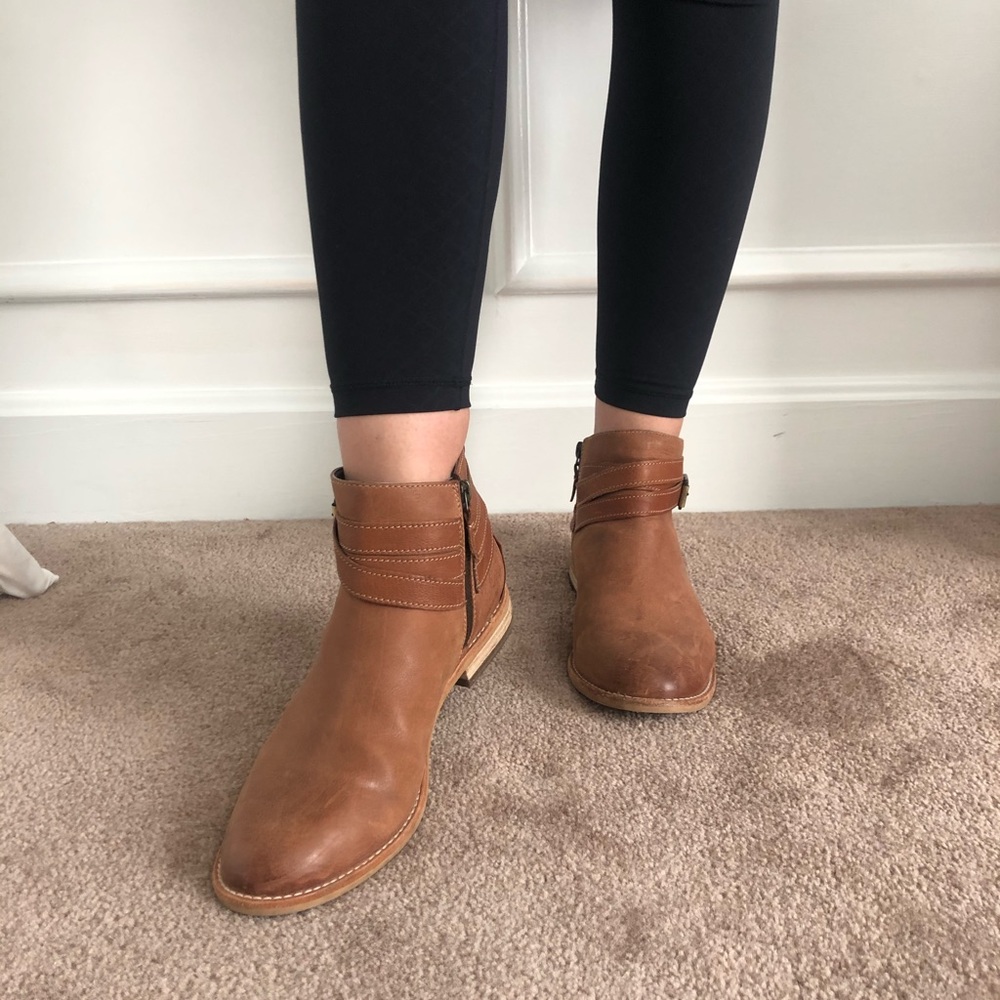 Clarks Leather Ankle Boots